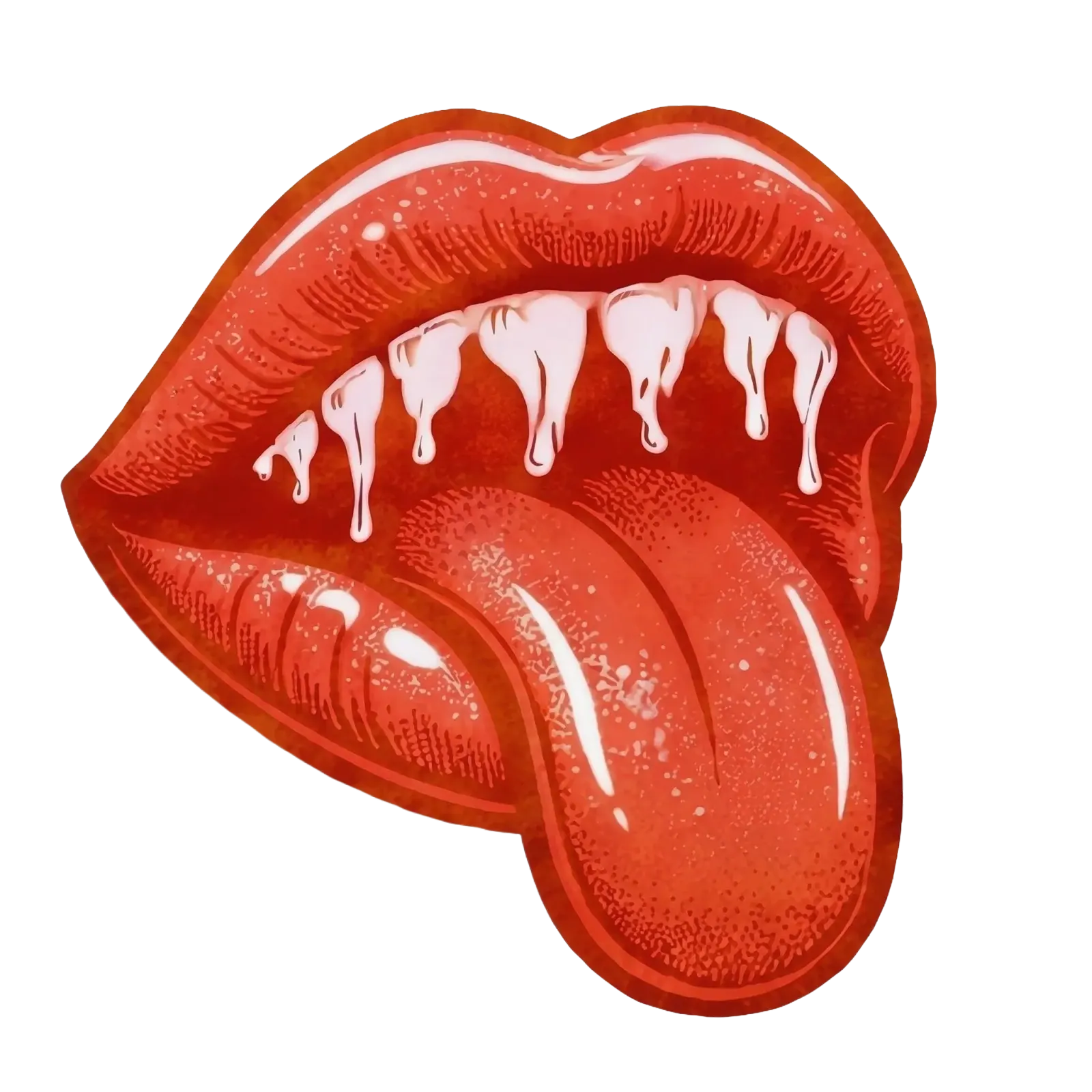 Frankie's lips logo