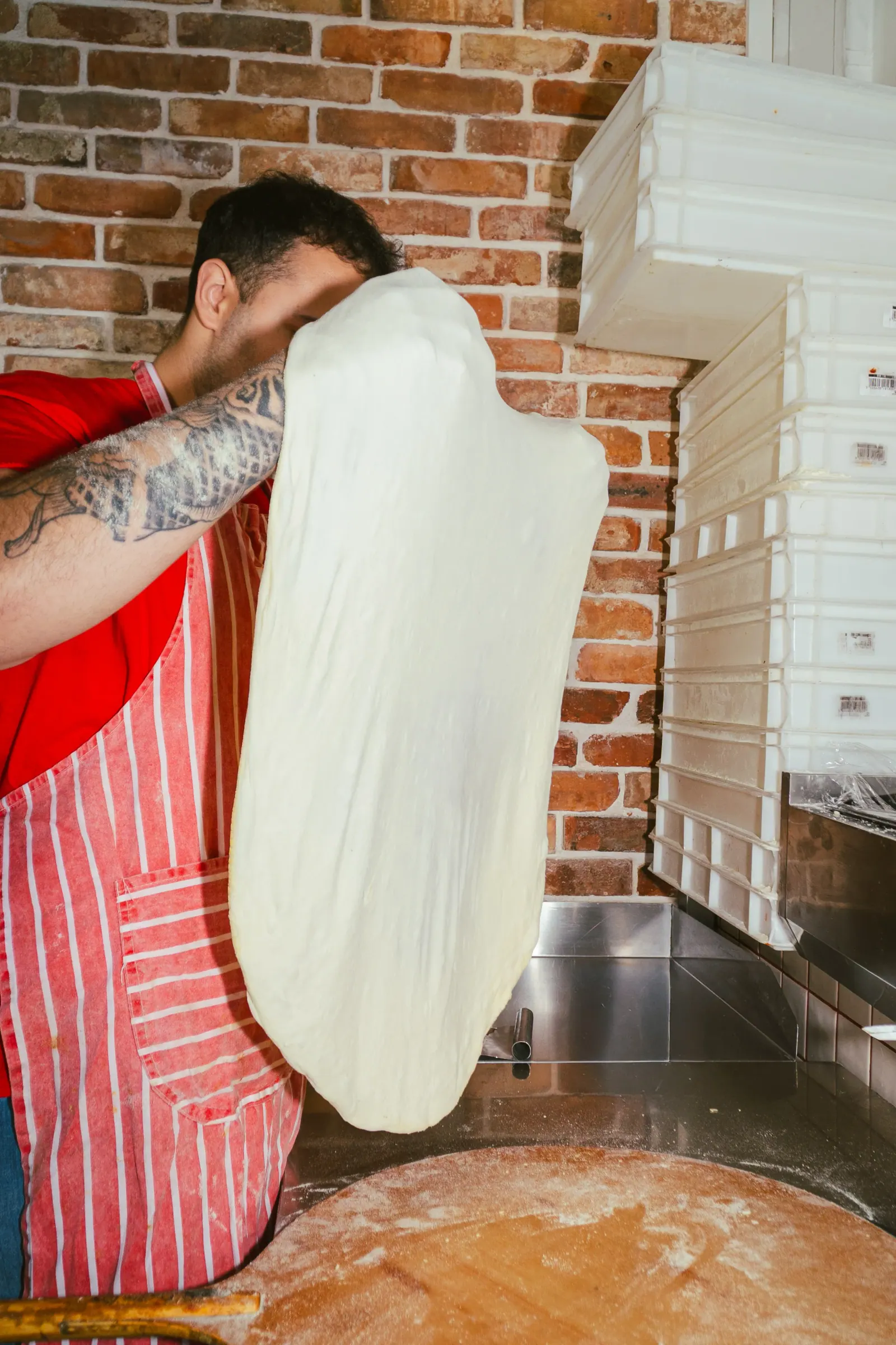 Inside Frankie's Slice Shop at Marina Market