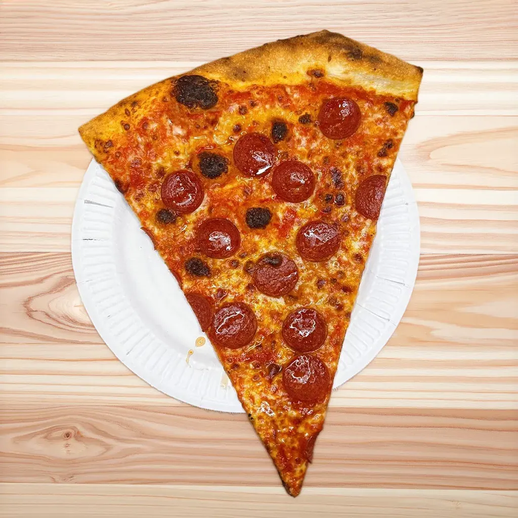 New York pizza slice 1 at Frankie's Slice Shop, Cork