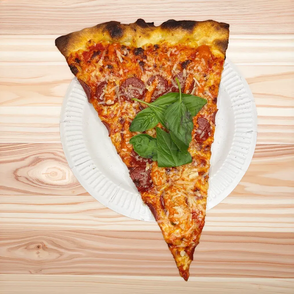 New York pizza slice 4 at Frankie's Slice Shop, Cork